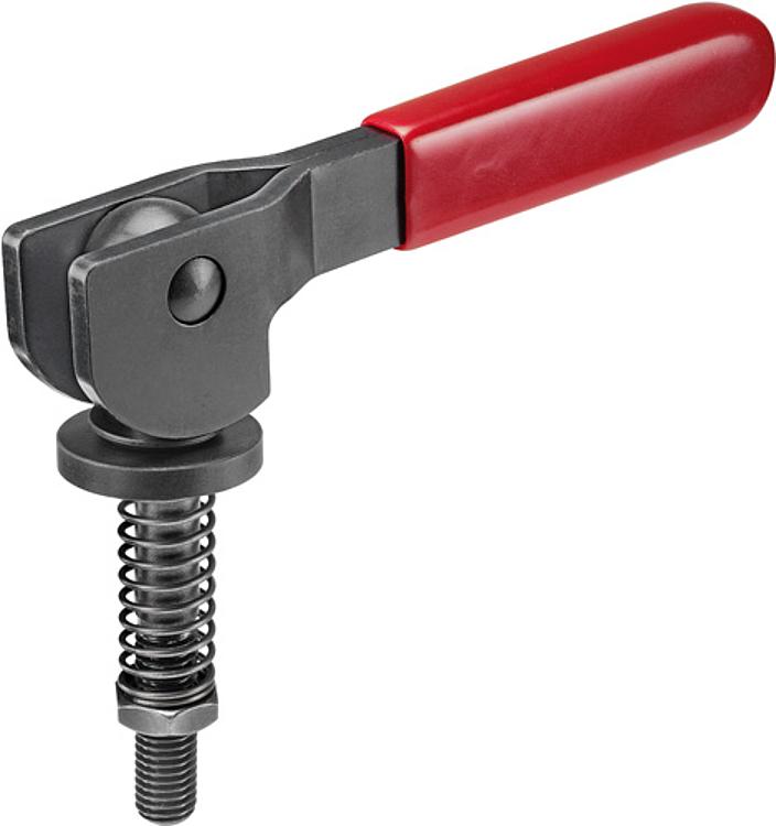 AMF 6612-1 Exzenterhebel mit Augenschraube, Größe : 1, G: 25, H: 110, M: M12 - LE 6612 Exzenterhebel mit Augenschraube -Abbildung