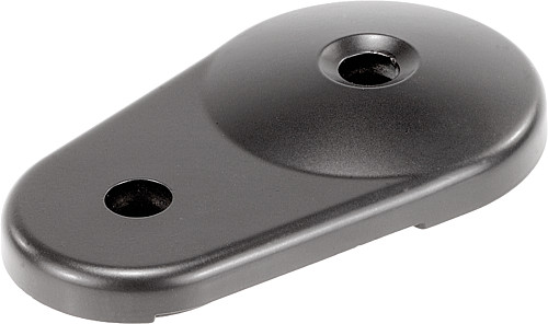 Kipp K0426.40801 TELLER MIT AUSLEGER, FÜR STELLFUSS, ZINK, ANTISLIPPLATTE - KIPP K0426-D Teller mit Ausleger fuer Stellfuesse aus