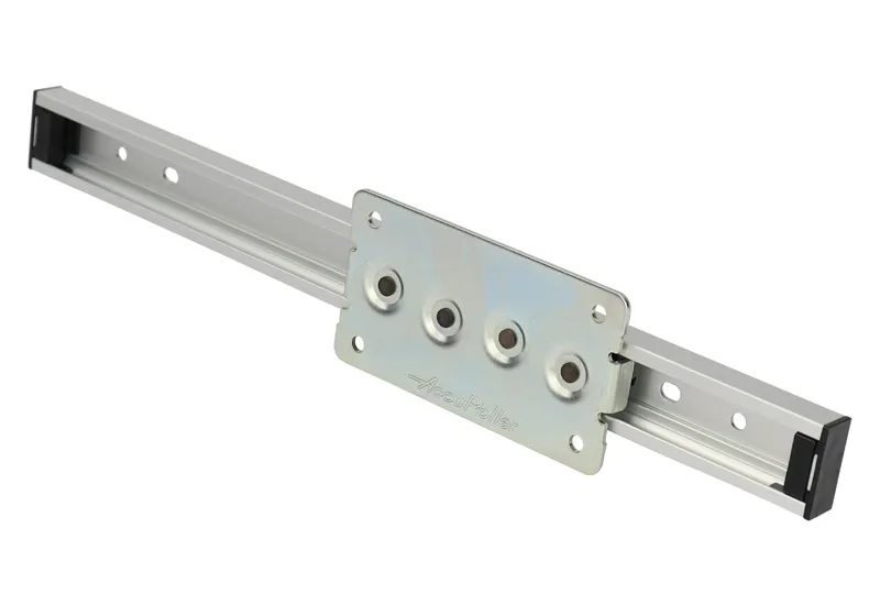 Accuride LA1815-0020 Linearführungen, Schienenlänge 202 mm, Hub 123 mm, bis 8,2kg, Wagen 36x66 - Accuride LA1815 Linearführungssystem für geringe Lasten bis 8,2kg, Profil 18x10_Abbildung