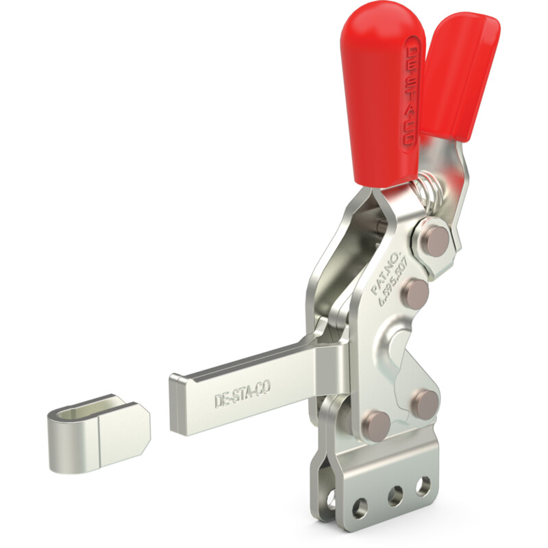 DESTACO 2002-SBR Vertikal-Kniehebelspanner Haltekraft 2700 N, Öffnungswinkel 75° - Destaco 2002-SBR Vertikal-Kniehebelspanner