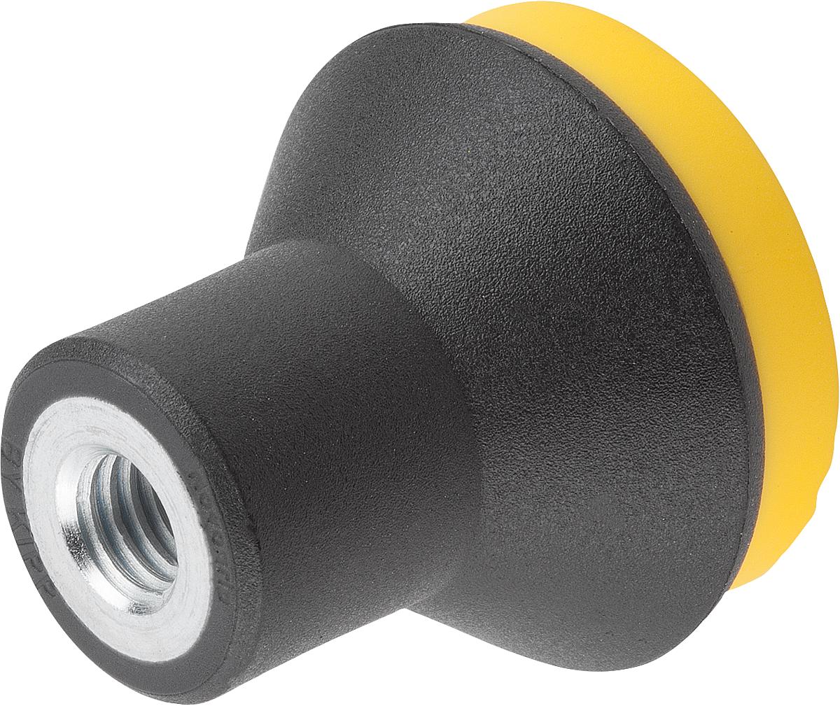 Kipp K0251.067 NOVO.GRIP PILZKNOPF, DECKEL RAPSGELB - K0251-067 NOVO GRIP PILZKNOPF - DECKEL RAPSGELB