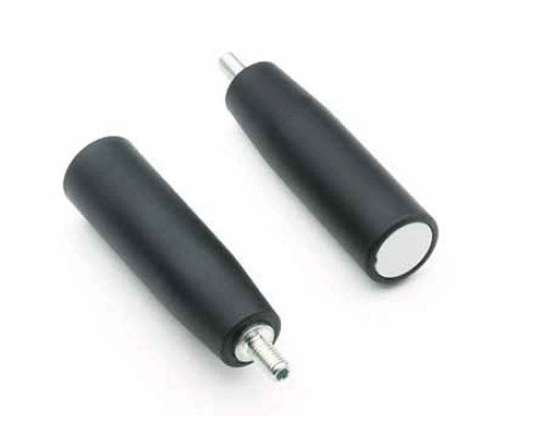 Leschhorn M229 Drehbare Zylindergriffe  H 91,5; d 22; Gewinde d1 M10; Kunststoff PA, schwarz - Boteco M229 Drehbare Zylindergriffe