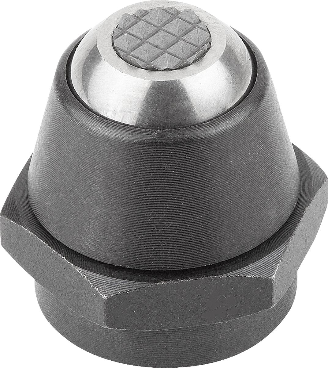 Kipp K0283.908 PENDELAUFLAGE FORM M  M8, D1=22 - K0283-908 PENDELAUFLAGE FORM M M8 - D1 22