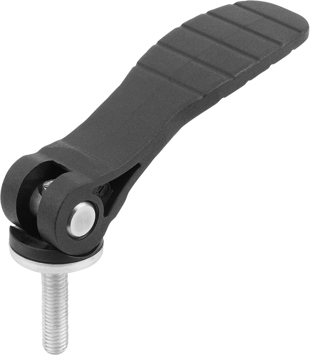 Norelem 04232-2521110X40 EXZENTERHEBEL GR.2  M10X40 MIT KUNSTSTOFFGRIFF - 04232-2521110X40 EXZENTERHEBEL GR-2  M10X40 MIT KUNSTSTOFFGRIFF