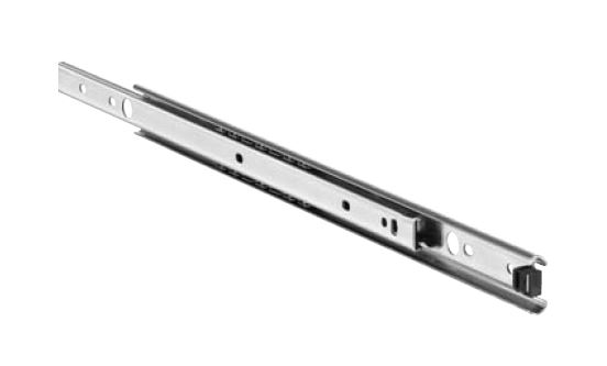 Accuride DS2728-0025 Edelstahl Teleskopschienen 75% Teilauszug, 9,5x26,5, SL 250,TR 170, 15kg, Edelstahl - Accuride DS2728 Teleskopschienen - Teilauszug -