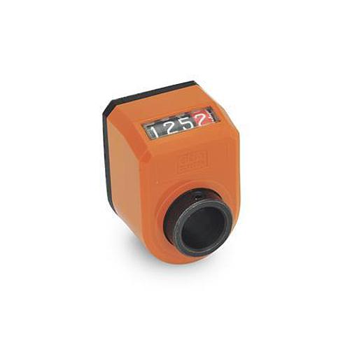 Ganter 954-00.50-AN-L-GR ELESA STELLUNGSANZ. DD51 AN 00.50 S GR - GN 954 Stellungsanzeiger - digital - 4 stellig-Abbildung