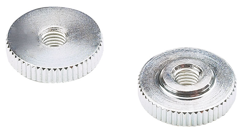 Leschhorn W467 Metallhandräder mit Gewindeloch d 12; D 23; H 15; d1 M06; B- Schwarzoxyd - Boteco W467 Metallhandraeder mit Gewindeloch