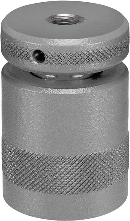 AMF 6400G-100 Schraubbock mit flacher Auflage und Gewinde, Größe : 100, H min.: 70, H max.: 100, F max.: 100 kN - LE 6400G Schraubbock mit flacher AuflageundGewinde-Abbildung