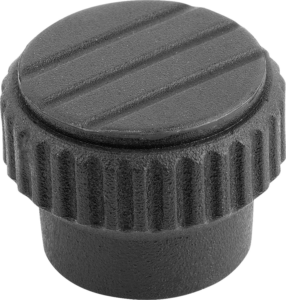 Kipp K0110.005 NOVO.GRIP RÄNDELKNOPF GR.0 M5 - K0110-005 NOVO GRIP RAENDELKNOPF GR 0 M5