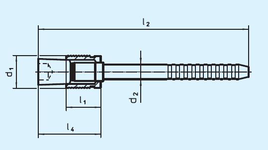 Halder 22880.0417 Expander® Dichtstopfen, mit verlängertemZuganker Ø 7 - EH 22880 Expander Dichtstopfen - mit verlaengertem Zuganker