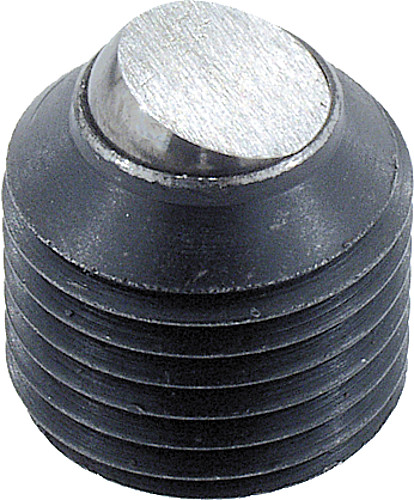 Norelem 07109-1416 KUGELDRUCKSCHRAUBE, KURZE AUSFÜHR., OHNE KOPF, D1=M14, L2=16 - Norelem 07109 Kugeldruckschrauben ohne Kopf kurze Ausfuehrung
