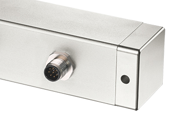 Leschhorn TG-04S.R160.36 Tastergehäuse mit 1 Drucktaster + 1 Not-Halt, A= 160mm, L= 176mm, Anschluss A. Stecker - LE 70054 TG-Stecker