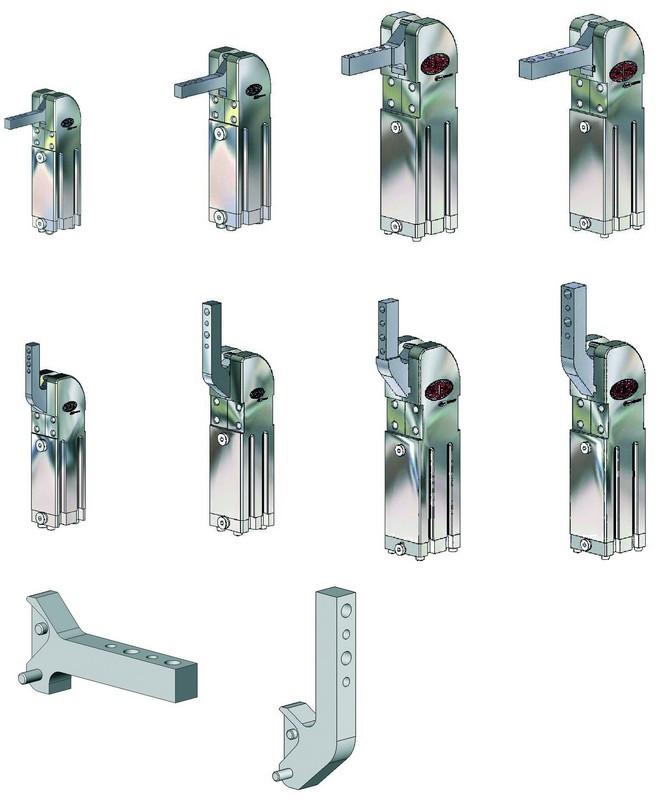 DESTACO 81L25-14100 Automations-Kraftspanner Haltemoment 80 Nm Spannmoment 17 Nm  Minaturausführung - 81L-1 Automations-Kraftspanner