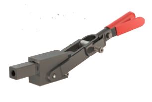 DESTACO 5150-M Schubstangenspanner Haltekraft 25800 N, M8, Öffnungswinkel 113° - Destaco 5150 Schubstangenspanner - Fuss zum Anschweissen