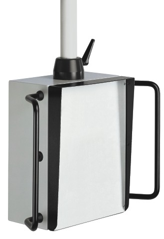 Leschhorn KG-16.400.14  Kommandogehäuse Griffserie Rundaluminium Ø 16 mm A 400,  schwarz eloxiert - Leschhorn KG Kommandogehaeuse Griffserie