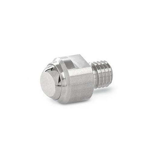 Ganter 709.15-50-M20-RH Edelstahl Pendelelemente, mit Gewindezapfen - GN 709-15 Edelstahl Pendelelemente - mit Gewindezapfen-Abbildung