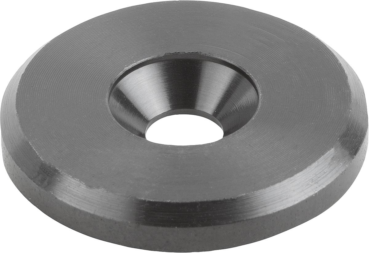 Norelem 07375-00640 VORLEGSCHEIBE D1=6,4, D=40, STAHL - 07375-00640 VORLEGSCHEIBE D1 6-4 - D 40 - STAHL