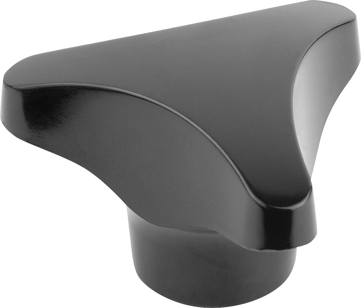 Norelem 06702-14006 DREISTERNGRIFF MIT HOHEM BUND, D=40  M6 - 06702-14006 DREISTERNGRIFF MIT HOHEM BUND - D 40  M6