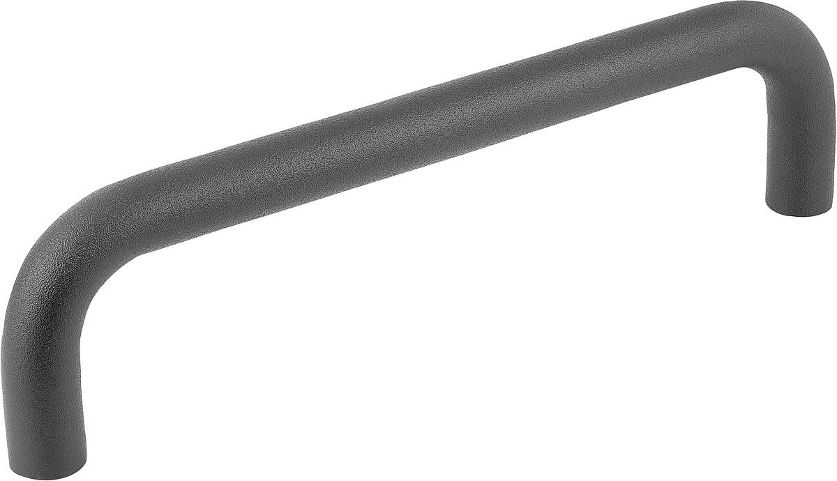 Norelem 06946-300084 MASCHINENGRIFF FORM B, A=300, SCHWARZ PULVERBESCHICHTET - 06946-300084 MASCHINENGRIFF FORM B - A 300 - SCHWARZ PULVERBESCHICHTET