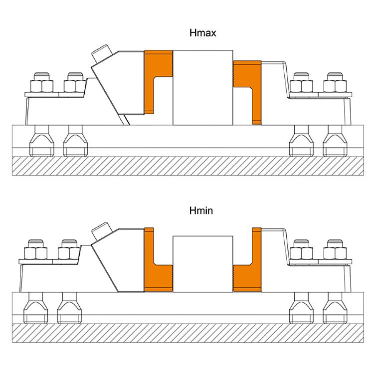 AMF 6497B-100 Spannbacke, Größe : 26, D: 8,1, D1: 9 - LE 6497B Spannbacke -Anwendung
