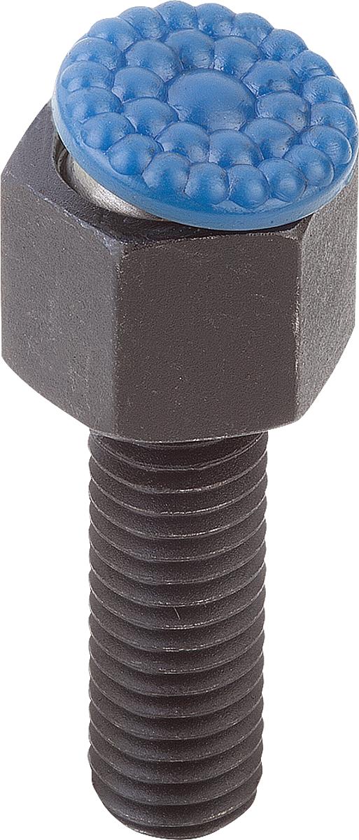 Kipp K0288.606X012 PENDELAUFLAGE FORM P MIT O RING D1=M6, L1=12 - K0288-606X012 PENDELAUFLAGE FORM P MIT O RING D1 M6 - L1 12