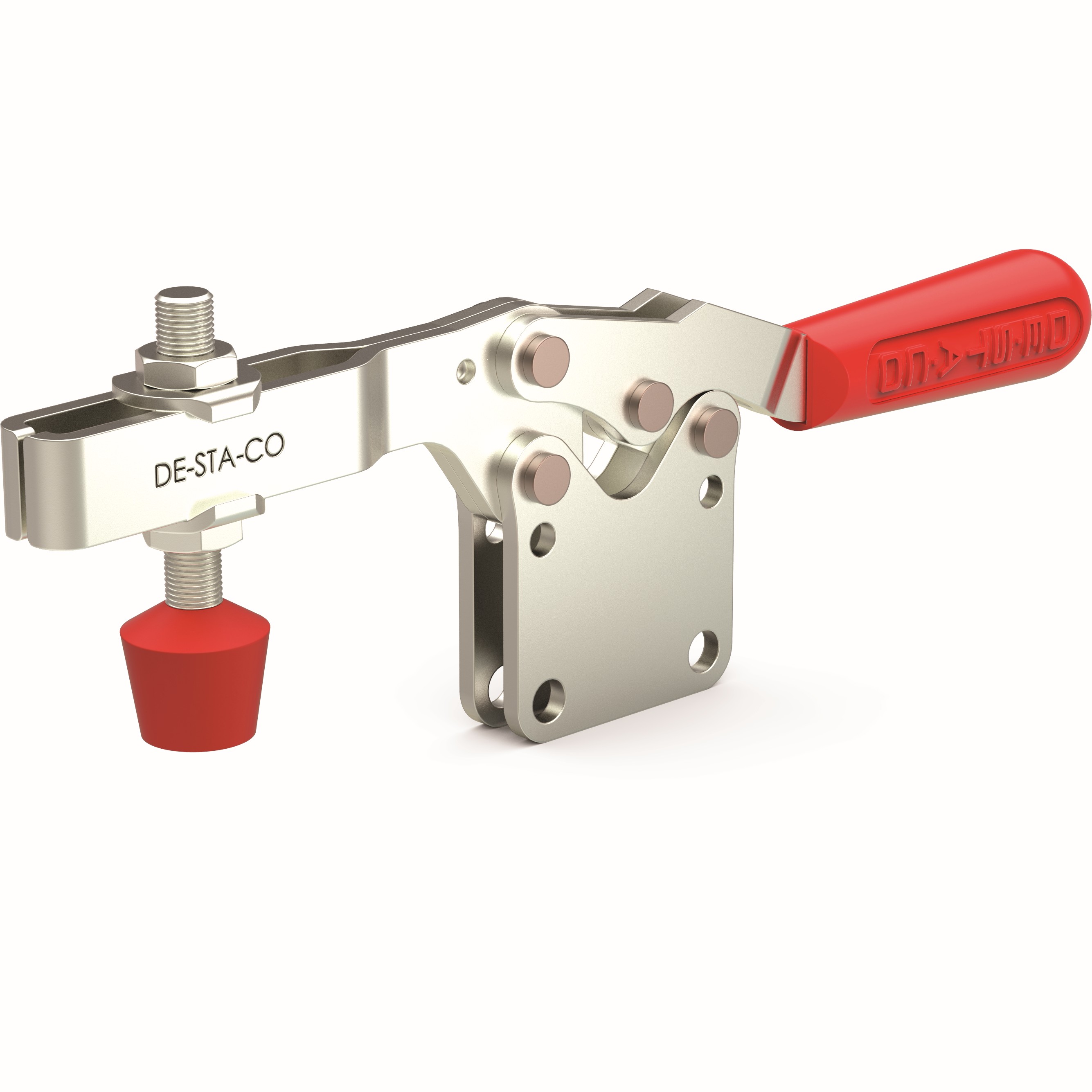DESTACO 235-UB Horizontalspanner Haltekraft 3200N - 3400N, Öffnungswinkel 90° - DESTACO 235-UB Horizontalspanner-UB-Spannarm-Fuss gerade-Stahl