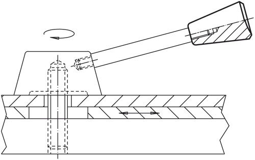 Halder 24550.0041 Konusknopf Ø 35 x M 12 - Konusknoepfe Konusknopf - Durchmesser 20 x M 6