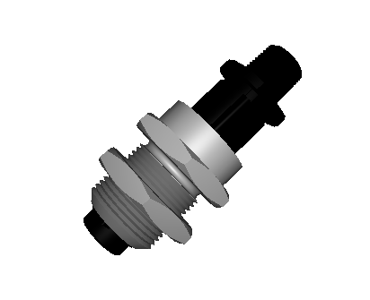 DESTACO CPI-SCMS-40M-050M-A Rohrbefestigung Adapter Form A: obere Position, Rohrdurchmesser 40 mm, Länge 187,3 mm, Montagegewinde 3/8 G, Hub 50 mm, - LE SMCS Saughalter Rohrbefestigung