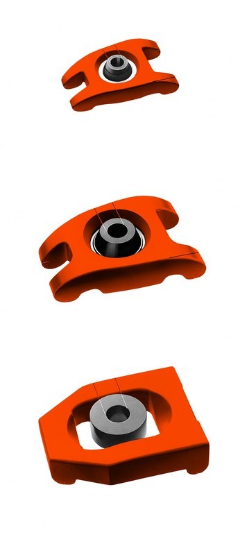 Leschhorn T614-0 Spannpratze CARVER Haltekraft 13000N - 80000N, Spannhöhe 0-45mm - T614 Spannpratze CARVER - Uebersicht