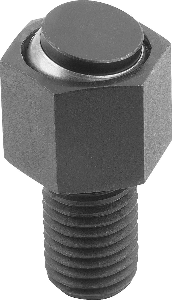 Kipp K0289.124X100 PENDELAUFLAGE FORM C MIT O RING, D1=M24, L1=100 - K0289-124X100 PENDELAUFLAGE FORM C MIT O RING - D1 M24 - L1 100