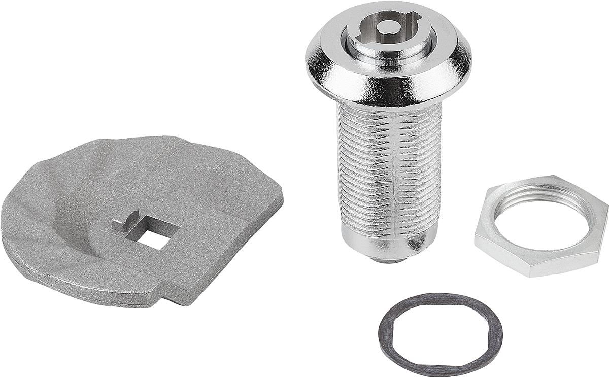 Kipp K0527.45501 DREHRIEGEL MIT STUFENZUNGE DOPPELBART 5 MM - K0527-45501 DREHRIEGEL MIT STUFENZUNGE DOPPELBART 5 MM