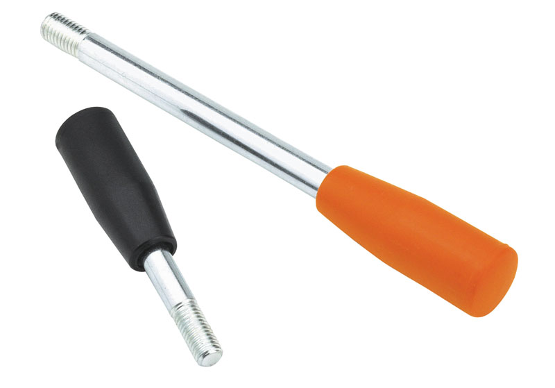 Leschhorn M137 Griffstangen  H 91; d 22,5; Gewinde d1 M14; Kunststoff PA, schwarz - Boteco M137 Griffstangen