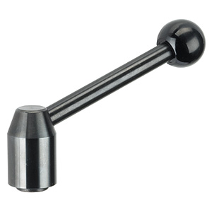 Halder 24440.0712 Verstellbarer Spannhebel Ø 21 x M  8 x 50 mit Schraube, rostfreier Stahl - Verstellbarer Spannhebel - Durchmesser 21 x M 8 - mit Innengewinde - Stahl mit Innengewinde