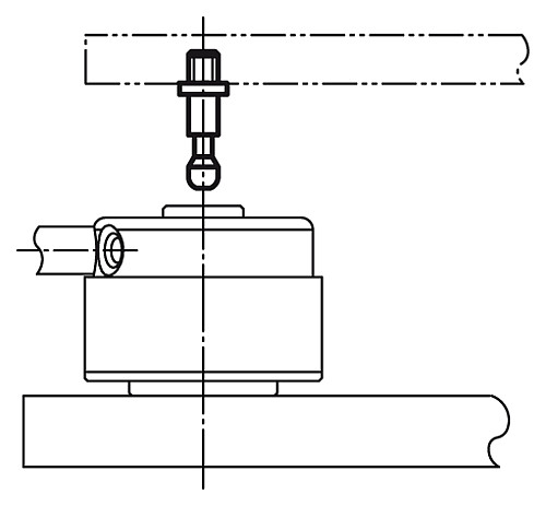 Kipp K0910.110110 SPANNSCHRAUBE B=M10, C=11, AUFNAHMEGEWINDE M10 - KIPP K0910 Spannschrauben