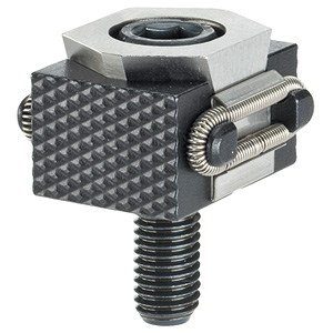 Halder 23250.0158 Keil-Spannsegment M 8, Einfachkeil Spannbacke mit Anschraubgewinde - Keil-Spannsegment - M 12 - Einfachkeil - Spannbacke geriffelt Einfachkeil - Spannbacke geriffelt