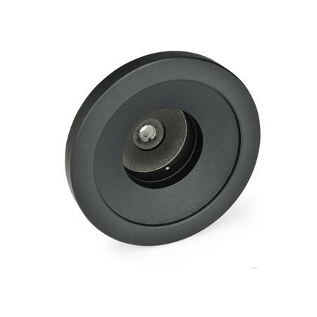 Ganter 323.8-100-B10-A SCHEIBENHANDRAD FÜR STELLUNGSANZEIGER - GN-323-8-Scheibenhandraeder-fuer-Stellungsanzeiger-ohne-Griff-Abbildung