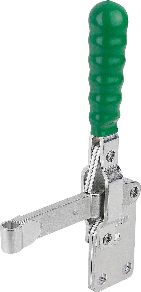 Norelem 05040-081 SCHNELLSPANNER VERTIKAL, MIT GERADEM FUSS, VOLLER SPANNARM M - 05040-081 SCHNELLSPANNER VERTIKAL - MIT GERADEM FUSS - VOLLER SPANNARM M