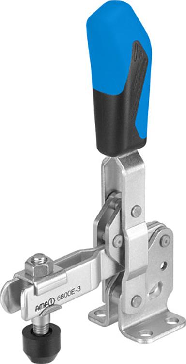 AMF 6800E-0 Senkrechtspanner mit blauem Handgriff, Größe : 0, F1: 0,5 kN, F2: 0,7 kN - LE 6800E Senkrechtspanner mit blauem Handgriff-Abbildung