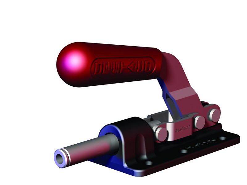DESTACO 607-M Schubstangenspanner Standard  Haltekraft 3600N, Hub 41mm - 607-M Schubstangenspanner Standard - mit runder Schubstange