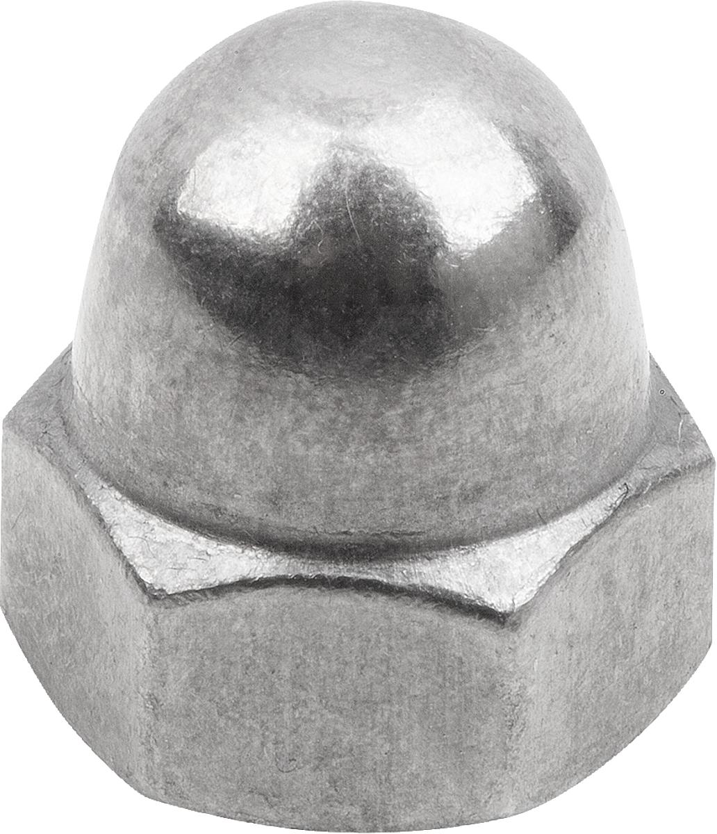 Norelem 07280-01-110 HUTMUTTER DIN1587 HOHE FORM, M10, SW=17, STAHL 6 BLANK - 07280-01-110 HUTMUTTER DIN1587 HOHE FORM - M10 - SW 17 - STAHL 6 BLANK