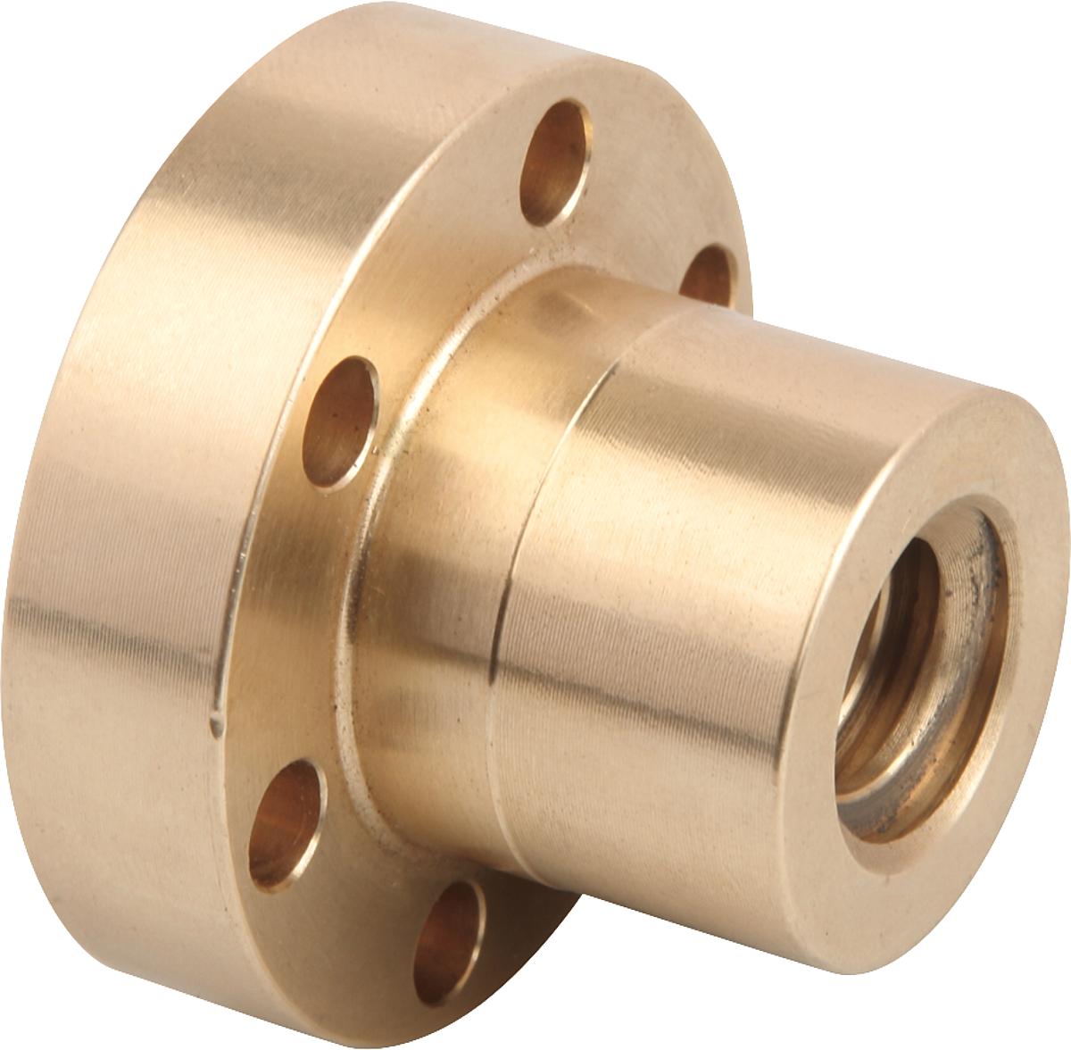 Norelem 24005-200413 TRAPEZGEWINDEMUTTER RECHTSGEWINDE, MIT FLANSCH, EING NGIG - 24005-200413 TRAPEZGEWINDEMUTTER RECHTSGEWINDE - MIT FLANSCH - EING NGIG