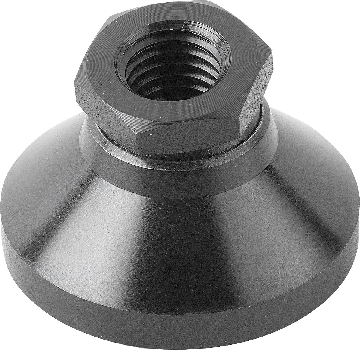 Norelem 07144-410 GELENKTELLER FORM G, D1=M10, D2=32 - 07144-410 GELENKTELLER FORM G - D1 M10 - D2 32