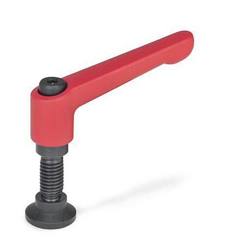 Ganter 306-30-M6-16-DZ-OS Verstellbare Klemmhebel, Schraube mit Sonderzapfen - GN 306 Verstellbare Klemmhebel - Schraube mit Sonderzapfen-Abbildung