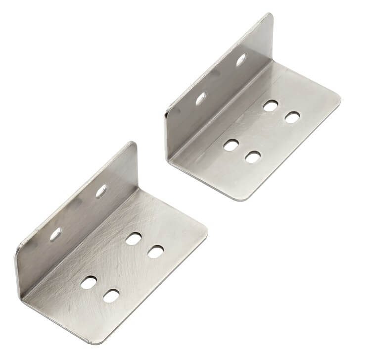 Accuride DS63610 Edelstahlwinkel 84x44,7 für Schienen DS5321, DS3031, DS2028, DS2728 und DS5334 - Accuride DS63610 Edelstahlwinkel fuer Schienen DS5321 - DS3031 - DS2028 - DS2728 - Abbildung