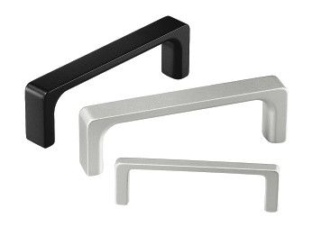 Leschhorn MG-02.120.04   Alu-Maschinen- und Gerätegriffe A 120,  schwarz eloxiert - Leschhorn MG-02 Maschinen- und Geraetegriffe