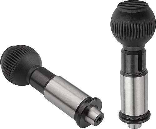 Kipp K0359.110 PRÄZISIONS ARRETIERBOLZEN D=10, KON. AUFNAHME, TYP B - KIPP K0359-B Praezisions Arretierbolzen mit konisch