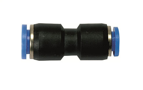 RIEGLER 136.0604 Gerade Steckverbindung »Blaue Serie«, reduzierend, Schlauch-Ø 6/4 - LE71512 blaue Serie 136-0604 Gerade Steckverbindung - reduzierend