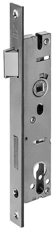 AMF 8405ZW-18 Schweres Rohrrahmen-Fallen-Riegelschloss, Schließung: PZW, D: 18 mm - LE 8405 Schweres Rohrrahmen-Fallen-Riegelschloss -Abbildung