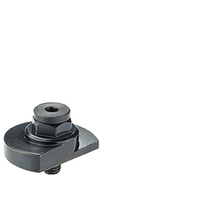 Halder 22260.0351 Spannriegel mit Spannschraube, Steigung gegenüber Auflagefläche , rostfreier Stahl - Spannriegel Spannriegel - mit Spannhebel - nachstellbar - Steigung gegenueber Auflageflaeche