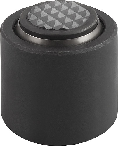 Kipp K0285.917X022 PENDELAUFLAGE FORM M MIT O RING, D1=17, L1=22 - KIPP K0285-M Pendelauflagen mit O Ring und auswechselbaren Einsaetzen - Form M